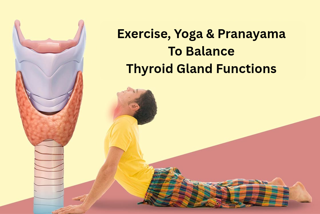 Best yoga pranayama and exercise for thyroid health at advik homoeopathy clinic