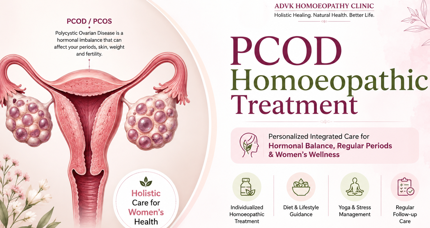PCOD treatment at Advik Homoeopathy Clinic