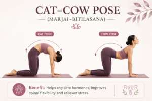 cat cow pose at advik clinic